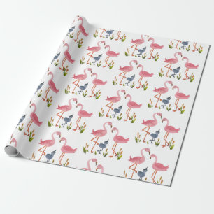 Stork Wrapping Paper Baby Shower, Birth,B-day