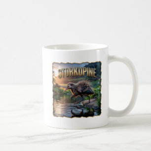 Storkupine Photographic – Stork Porcupine Funny Coffee Mug