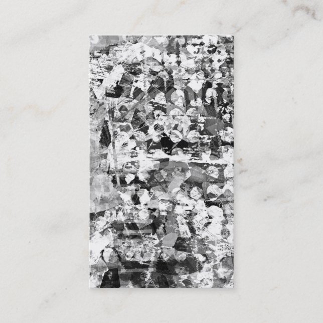 Storm Abstract Business Card (Front)