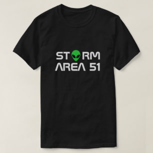STORM AREA 51 ALIEN DESIGN T-Shirt