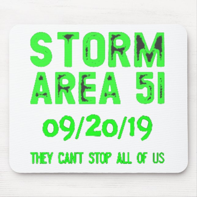 storm area 51 mouse mat (Front)