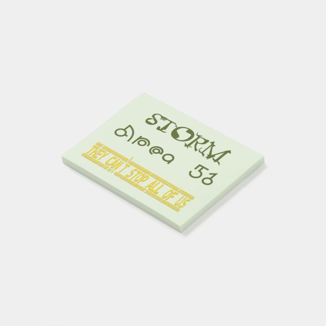Storm Area 51 Post-it Notes (Angled)