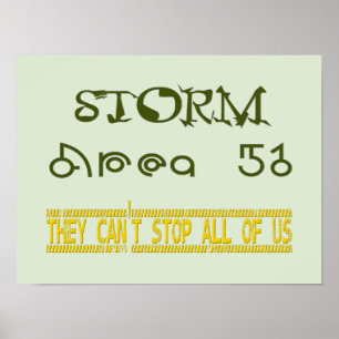 Storm Area 51 Poster