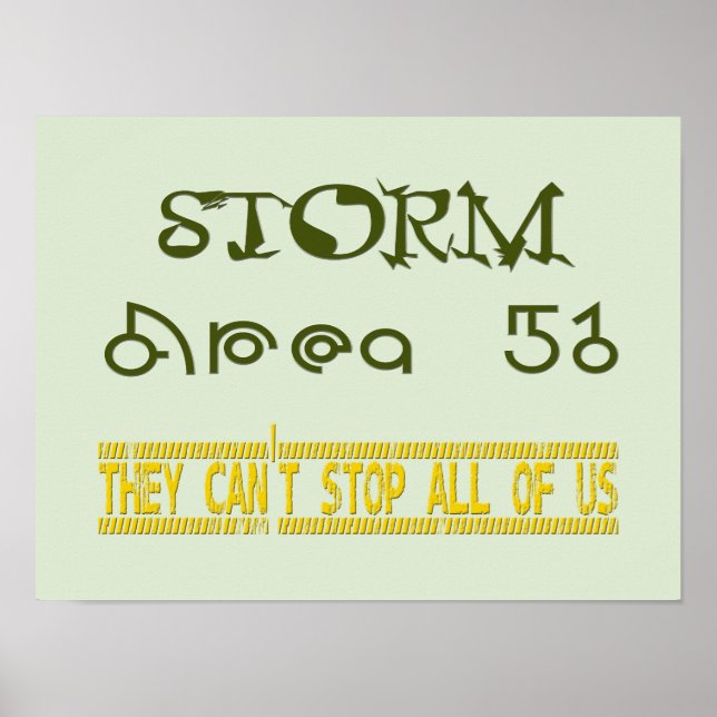 Storm Area 51 Poster (Front)