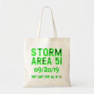 storm area 51 tote bag