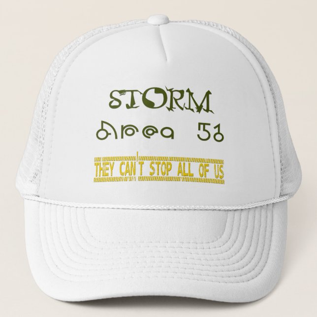 Storm Area 51 Trucker Hat (Front)