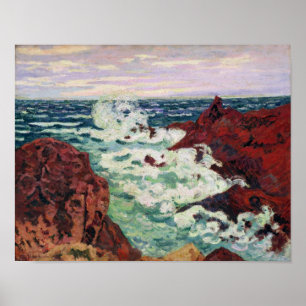Storm at Agay, 1895 Poster
