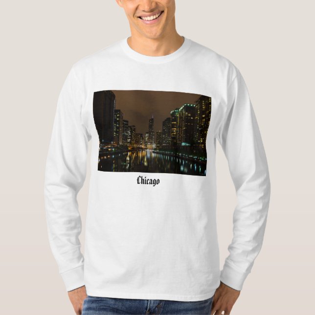 Storm Brewing Over Chicago T-Shirt (Front)