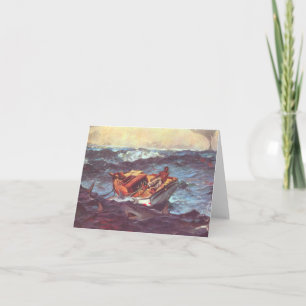 Storm by Winslow Homer Card