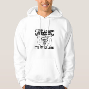 Storm Chaser Gifts   Storm Chasing Lightning Hobby Hoodie