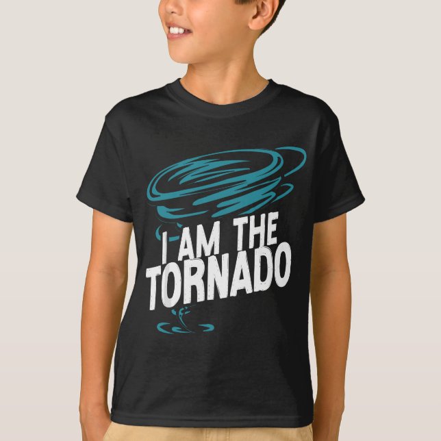 Storm Chaser Hurricane Meteorology Tornado I Am Th T-Shirt (Front)