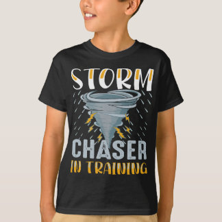 Storm chaser in training  for Tornado chasers T-Shirt