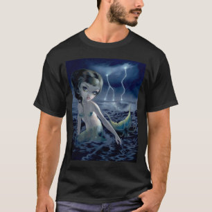 Storm Chaser Mermaid SHIRT lightning storm ocean