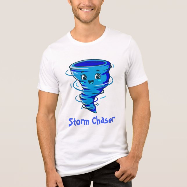 Storm Chaser of the Twonado boy Men's shirt (Front)