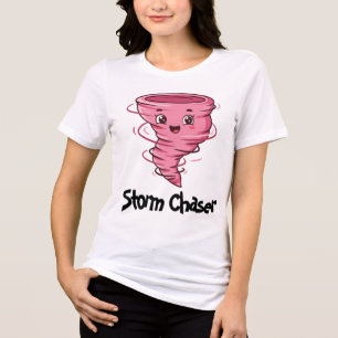 Storm Chaser of the Twonado girl Women's shirt