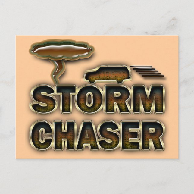 STORM CHASER POSTCARD (Front)