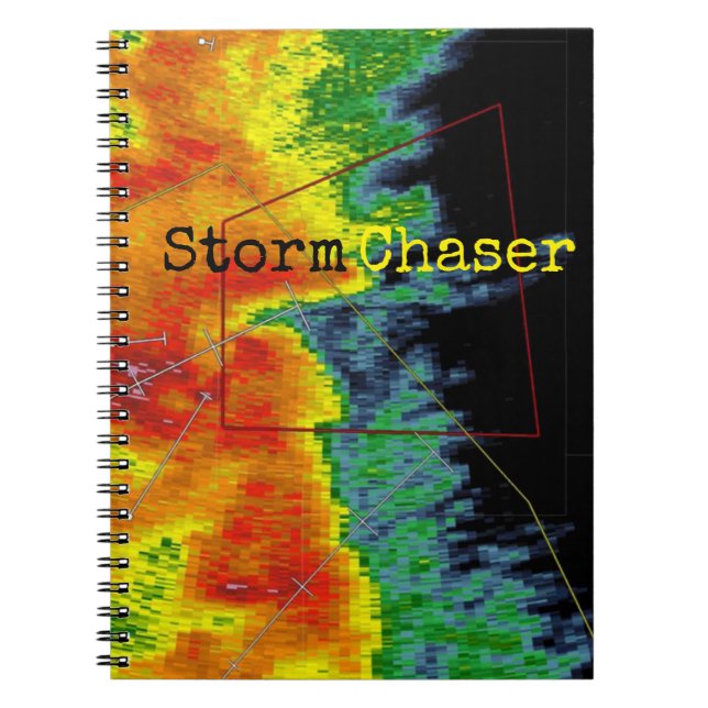 Storm Chaser Radar Image Notebook (Front)