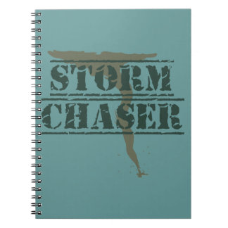 Storm Chaser Rubber Stamp and Funnel Notebook