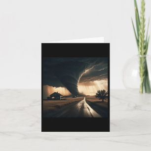 Storm Chaser Tornado Twister Weather Meteorologist Card