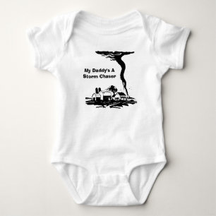 Storm Chaser Tornado Twister Weather Meteorology Baby Bodysuit