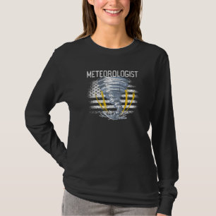 Storm Chasing Meteorologist Tornardo Storm Chaser T-Shirt
