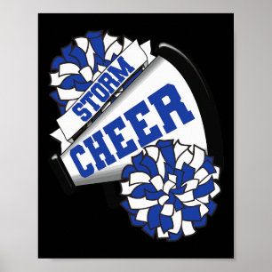 Storm Cheer Ck To School Cheerleading Spirit B Poster