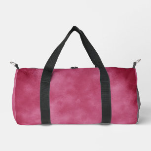 Storm Cloud Effect Burgundy Blush Duffle Bag