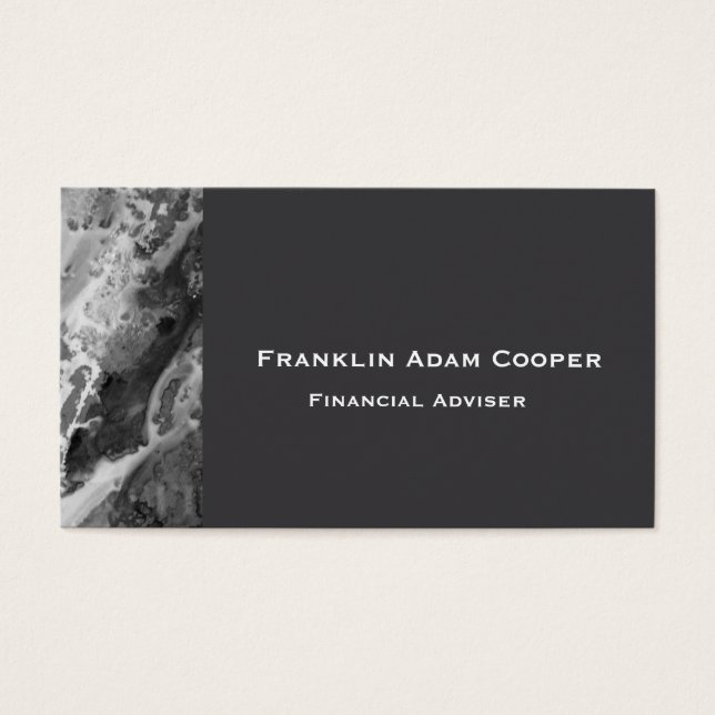 Storm Cloud Grey abstract Granite stone rock  (Front)