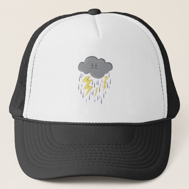 Storm Cloud Trucker Hat (Front)