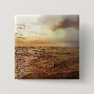 STORM CLOUDS 15 CM SQUARE BADGE