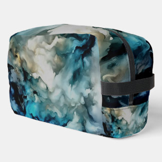 Storm Clouds and Ocean Currents Abstract Art Dopp Kit