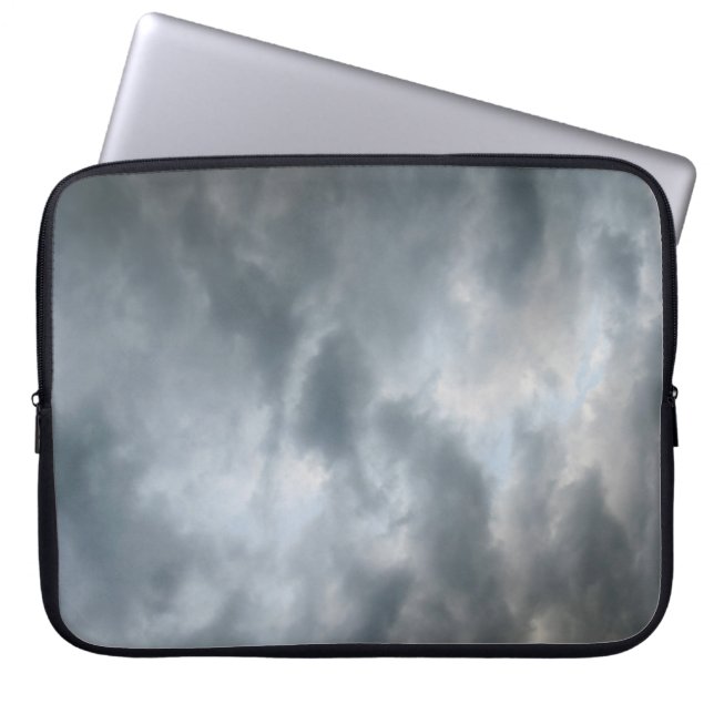 Storm Clouds Breaking Laptop Sleeve (Front)