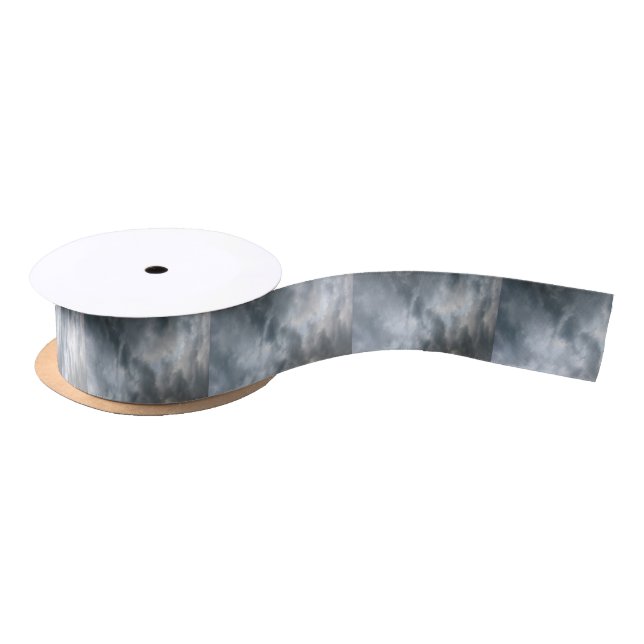 Storm Clouds Breaking Satin Ribbon (Spool)