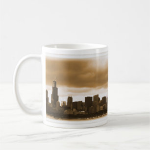 Storm Clouds Gathering Over Chicago Mug