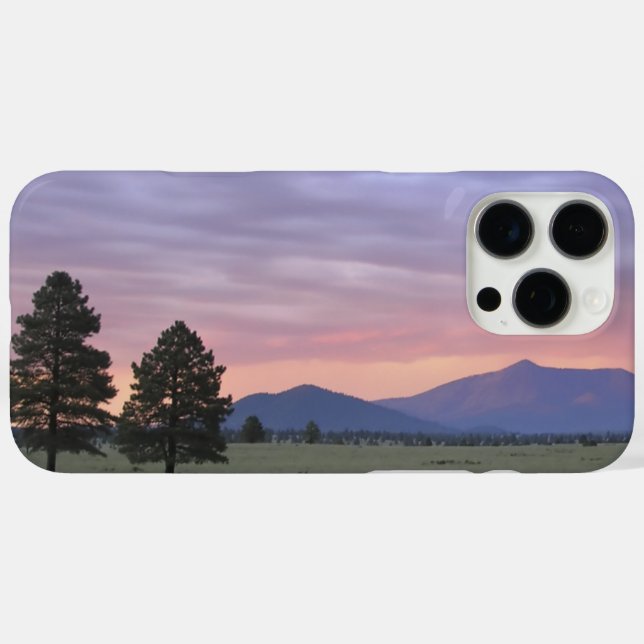 Storm Clouds Over Colourful Prairie Sunset Photo Case-Mate iPhone Case (Back (Horizontal))