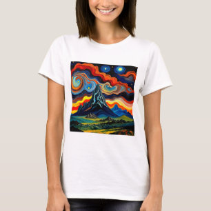Storm clouds over mountains 4 T-Shirt