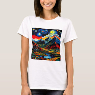 Storm clouds over mountains 5 T-Shirt
