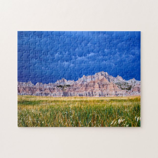 Storm Clouds South Dakota. Jigsaw Puzzle (Horizontal)