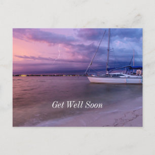 Storm Coming To Navarre Florida Get Well Soon Postcard
