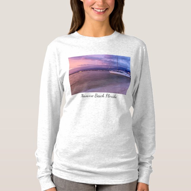 Storm Coming To Navarre Florida Long Sleeve Tshirt (Front)