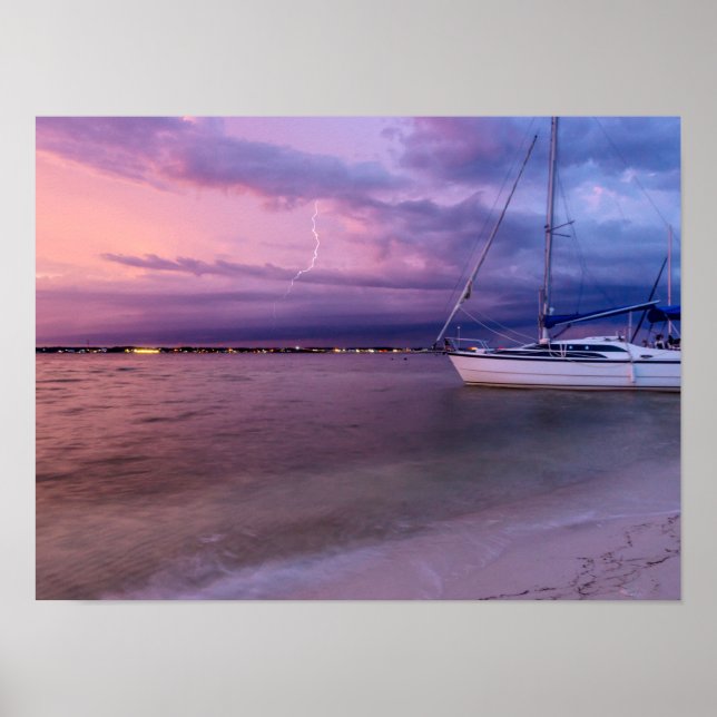 Storm Coming To Navarre Florida Poster (Front)