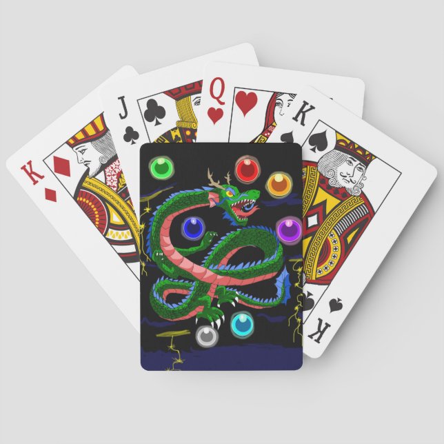 Storm Dragon  Playing Cards (Back)