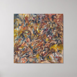 storm , early abstract work  canvas print