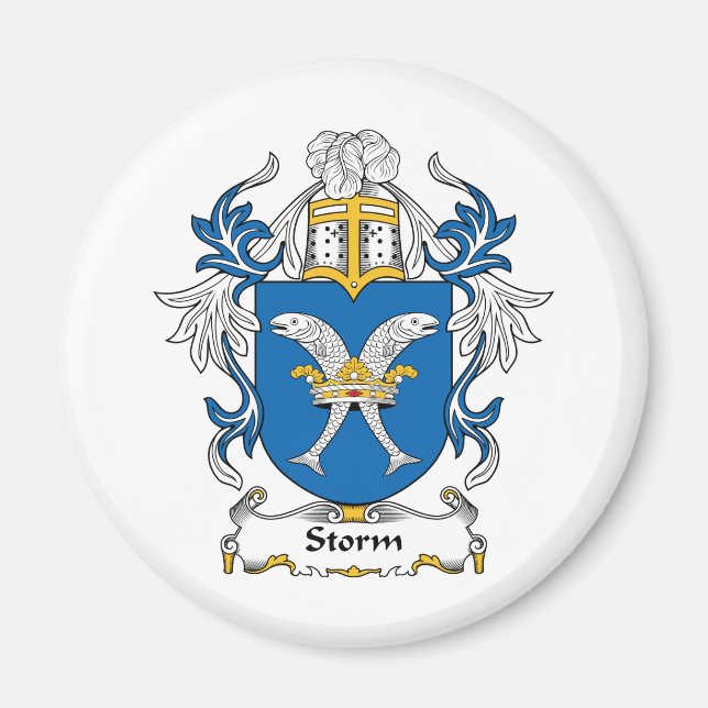 Storm Family Crest Magnet (Front)