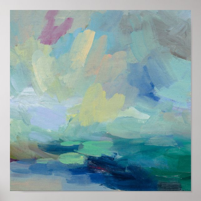 Storm I Abstract Print | Silvia Vassileva (Front)