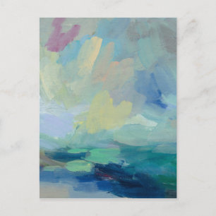 Storm I Abstract Print   Silvia Vassileva Postcard