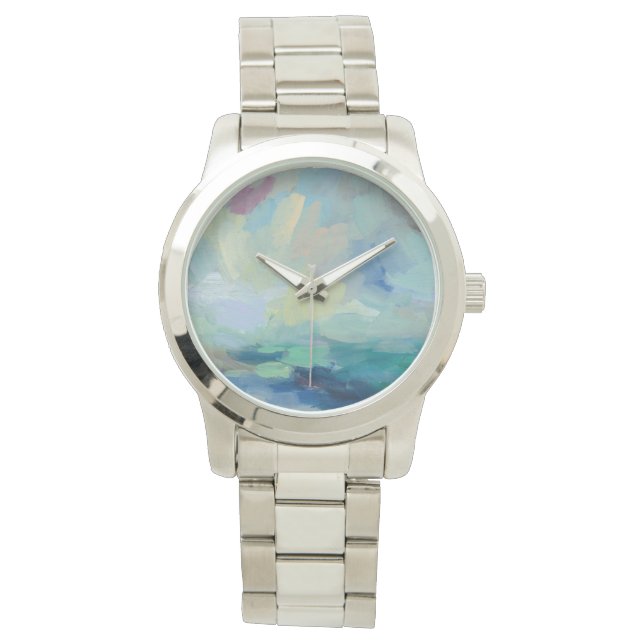 Storm I Abstract Print | Silvia Vassileva Watch (Front)