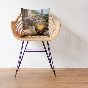 Storm in a tea cup cushion