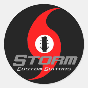 STORM Logo Round Sticker