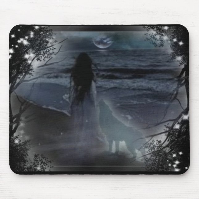 Storm Moon Mouse Mat (Front)